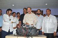 Politicians Watches GPSK Movie at Prasad Lab